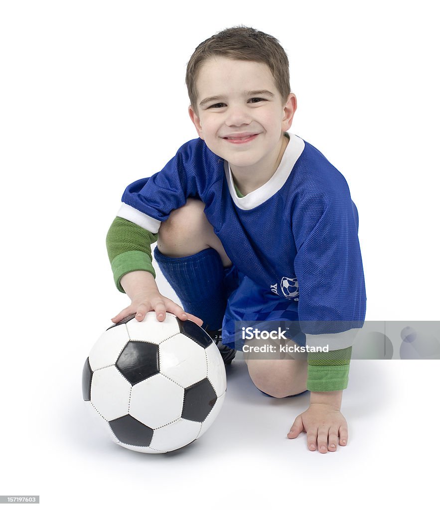 Giovane stella del calcio - Foto stock royalty-free di Calcio - Sport