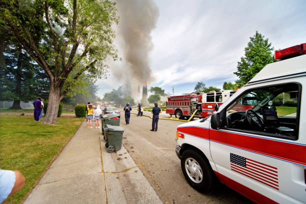 istock Fire In The Neighborhood 157197836