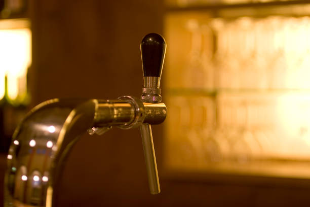 istock Beer-tap in a bar 157197926