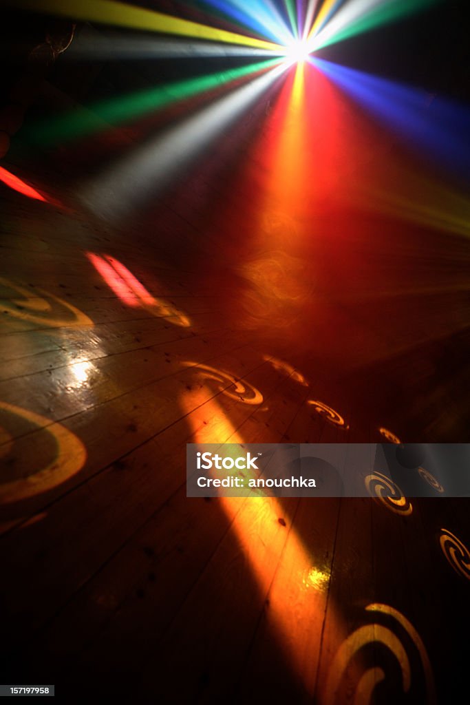 Disco Lights Abstract Stock Photo