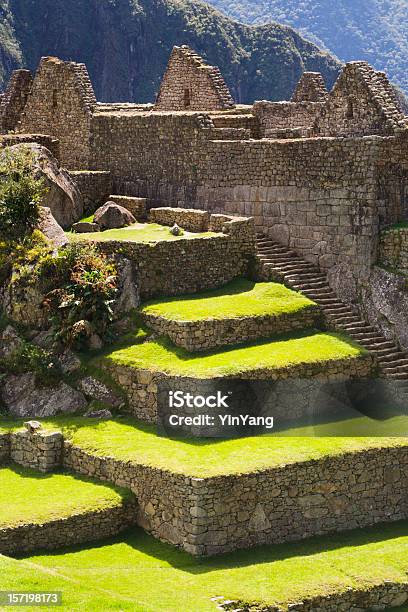 Мачупикчу Inca Культура Ландшафта И Архитектуры Перу Южная Америка — стоковые фотографии и другие картинки Перу