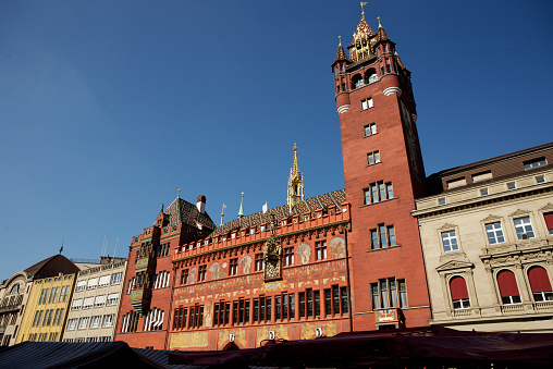 The city hall of Basel -Swiss - Europe