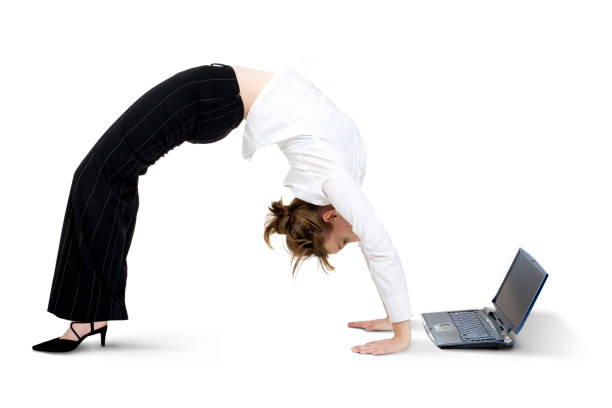 istock elastic business woman 157198222