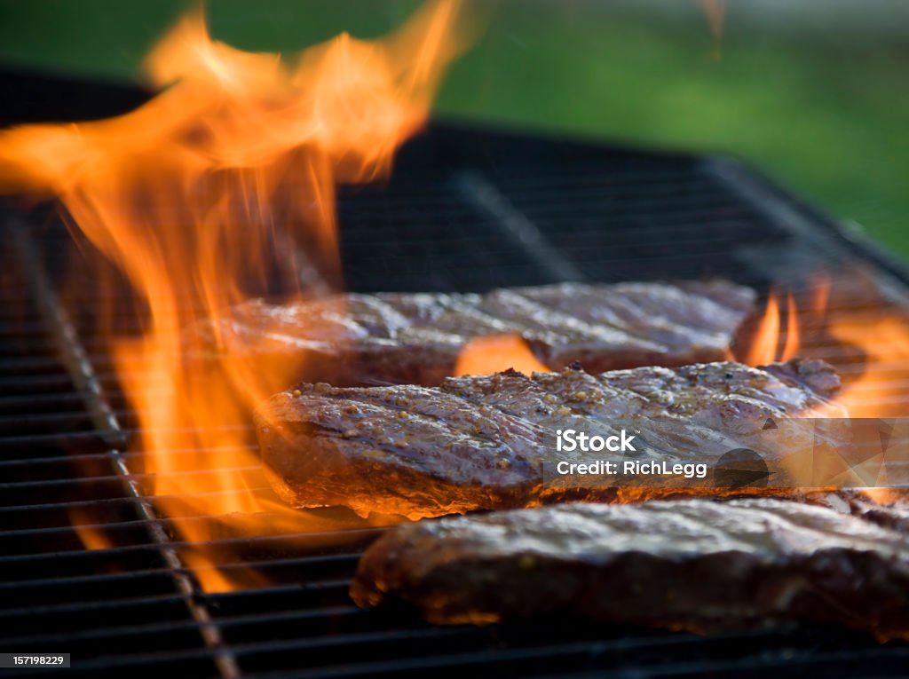 Steaks vom Grill - Lizenzfrei Hausgarten Stock-Foto
