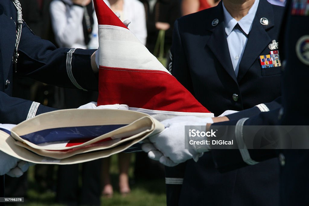 Militares Funeral - Foto de stock de Memorial Day dos EUA royalty-free