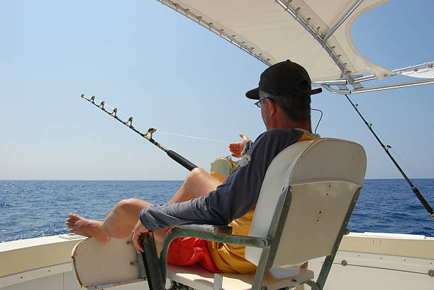 Waiting for the fish  big game fishing stock pictures, royalty-free photos & images