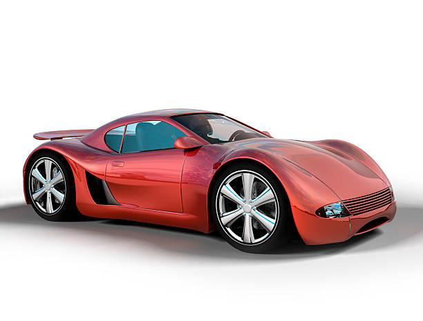 istock Red Sports Car 157198563