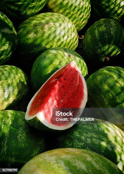 Foto de Watermelons e mais fotos de stock de Melancia - Melancia, Fazenda, Alimentação Saudável