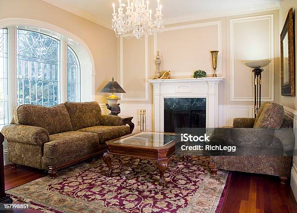 Sala De Sessão Solene - Fotografias de stock e mais imagens de Sala de Estar - Sala de Estar, Estilo Vitoriano, Casa Colonial