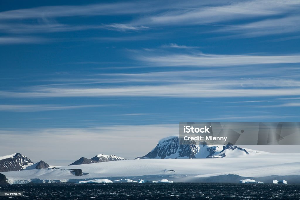 Antarctica Beautiful Landscape  South Pole Stock Photo