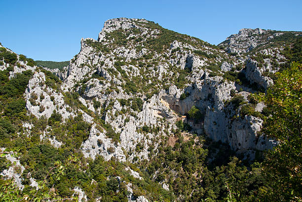 Galamus Gorge stock photo