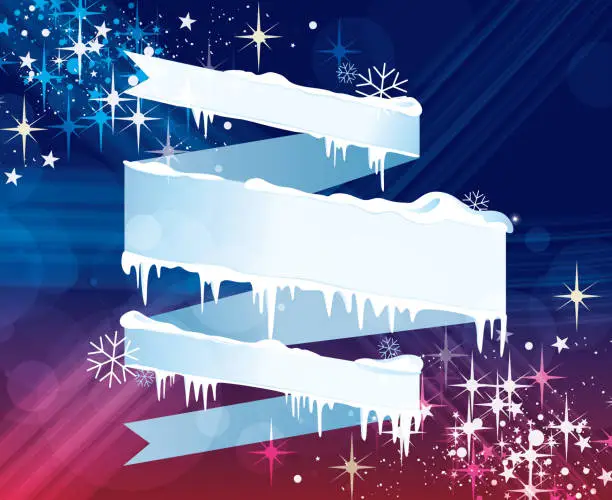 Vector illustration of Winter Banner