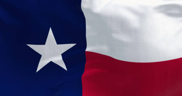 istock Texas state flag waving in the wind 1572066110