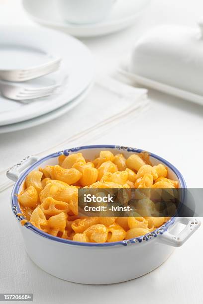 Macaroni Cheese Stock Photo - Download Image Now - Cheese, Close-up, Dinner