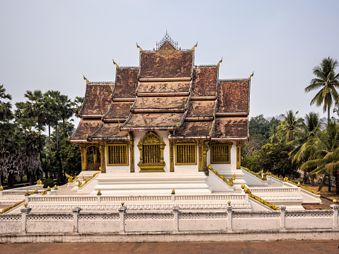 Haw Pha Bang Temple and Royal Palace in Luang Prabang.