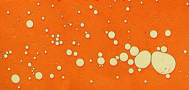 Air bubbles in blood stock photo