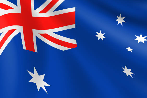 istock Flag of Australia. Australian Flag. Vector Flag Background. Stock Illustration 1572211541
