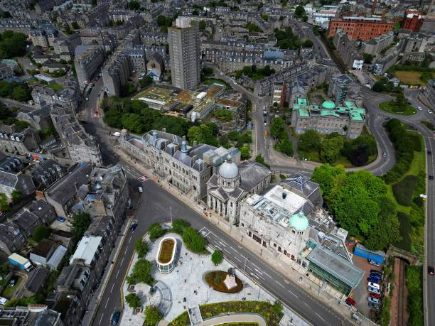 Aberdeen City From The Air
