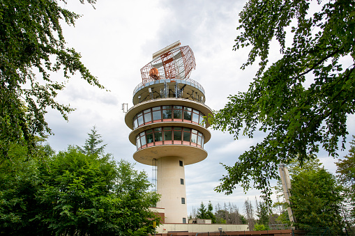 Air traffic control tower - radar tower
