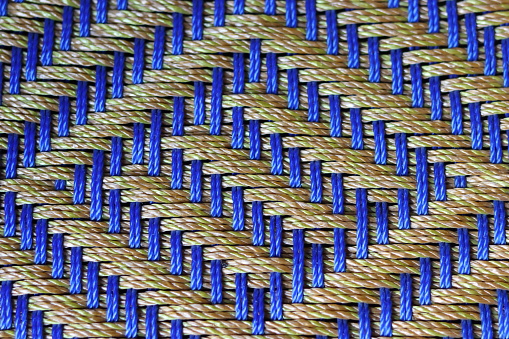 Closeup of Rajasthani Rope Print Design