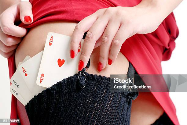 Poker Stock Photo - Download Image Now - Poker - Card Game, Sensuality, Ace