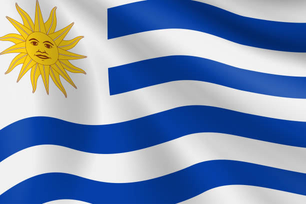 istock Flag of Uruguay. Uruguayan Flag. Vector Flag Background. Stock Illustration 1572270098
