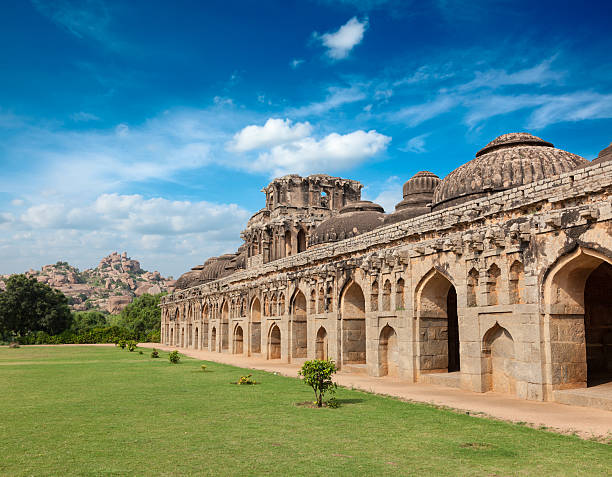 istock Ancient ruins of Elephant Stables 157230280