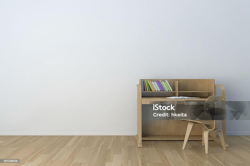 kids room desk Domestic Room Stock Photo