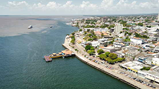 Ver la ciudad de Santarém Pará Brasil photo