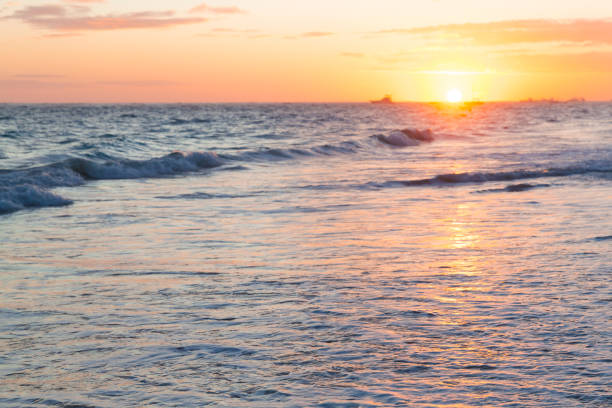 istock Sunrise over Atlantic ocean. Dominican republic 1572322624
