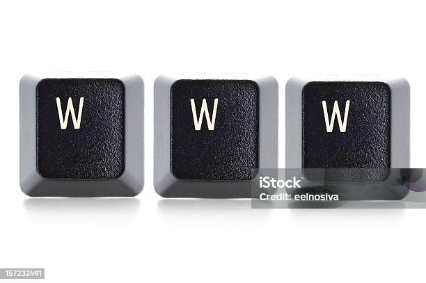 Www Concept Stock Photo - Download Image Now - Alphabet, Clipping Path, Computer