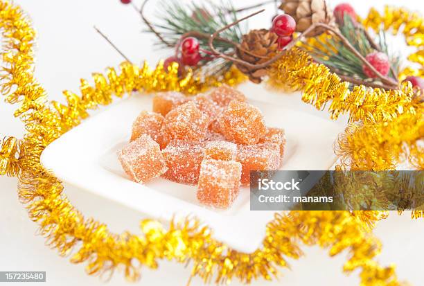 Photo libre de droit de Bonbons De Fruits Maison Pour Noël banque d'images et plus d'images libres de droit de Aliment - Aliment, Blanc, Dessert