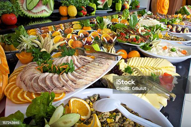 Starter Salad Stock Photo - Download Image Now - Appetizer, Breakfast, Buffet