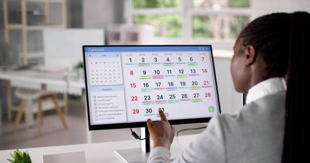 istock Booking Meeting Calendar Appointment 1572437012