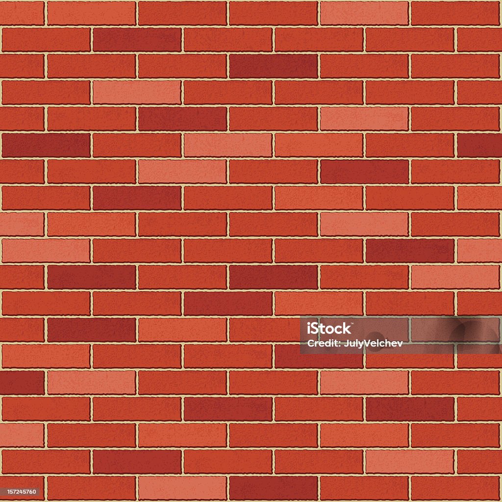 brick wall Seamless brick wall texture background. Vector illustration. Architecture stock vector