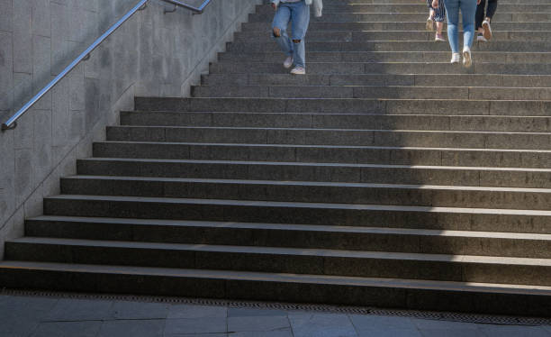 istock Concrete Steps Background, Beton Stairs, Urban Staircase 1572568440