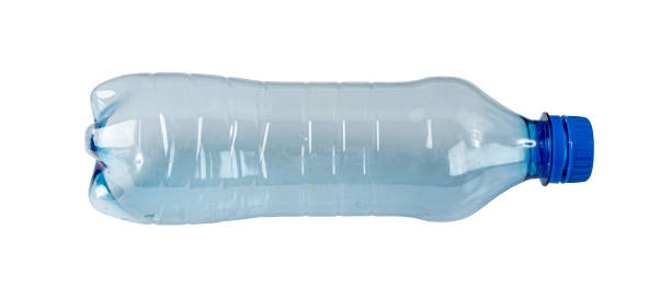 istock Blue Plastic Bottle Isolated, Empty Plastic Bottle, Global Pollution Concept, Water Pet Bottles 1572602432
