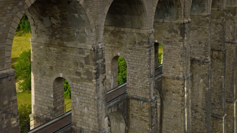 Aerial Shot of Chaumont Viaduct