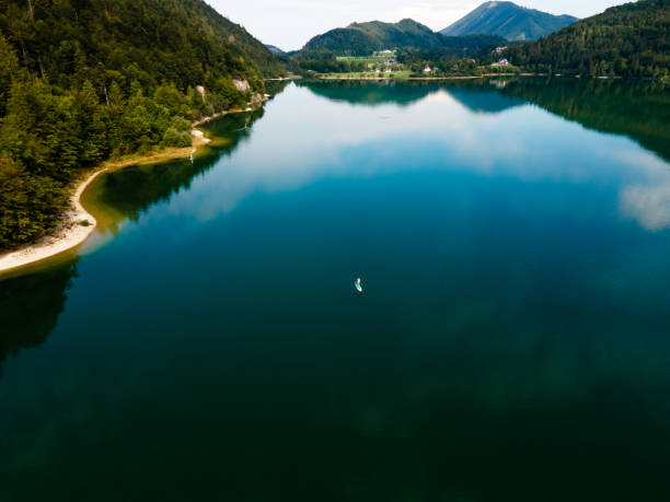 istock People Enjoying SUP Stand Up Paddle Boarding in Turquoise Waters in Austria 1572717714
