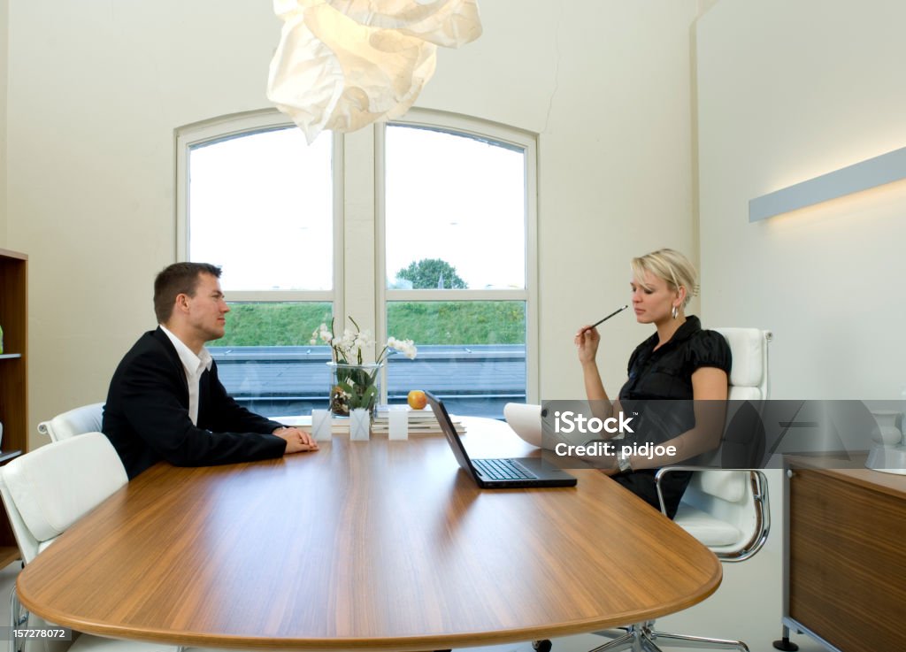 job interview im Büro - Lizenzfrei Angesicht zu Angesicht Stock-Foto