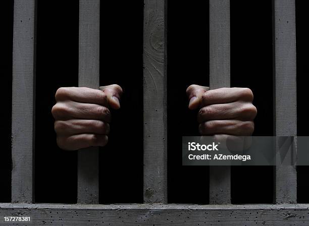 Prisoner Xl Stock Photo - Download Image Now - Prison Bars, Prison, Capital Punishment