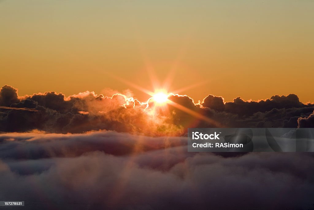 Glorious Sunrise  Cloud - Sky Stock Photo
