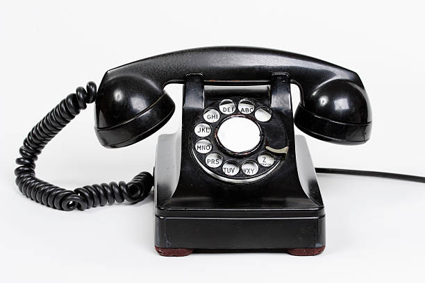 istock Vintage Black Rotary Telephone 157278660