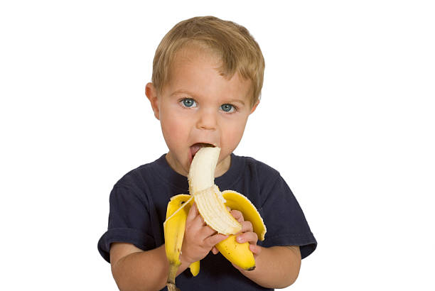 istock Baby Banana Boy, Isolated on White 157279245