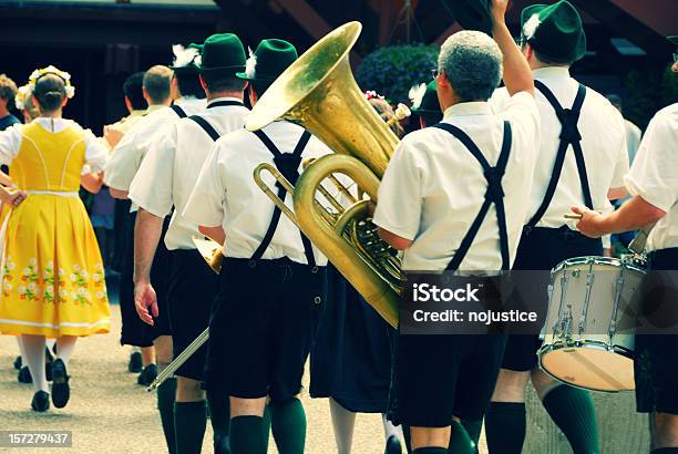 옥토버페스트 튜바 Marching Band에 대한 스톡 사진 및 기타 이미지 - Marching Band, 맥주 축전, 독일 문화