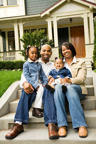 istock Casual Family Portrait 157279987