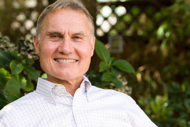 istock Active Senior Citizen Male Portrait Outside, Smiling, Copy Space 157280014