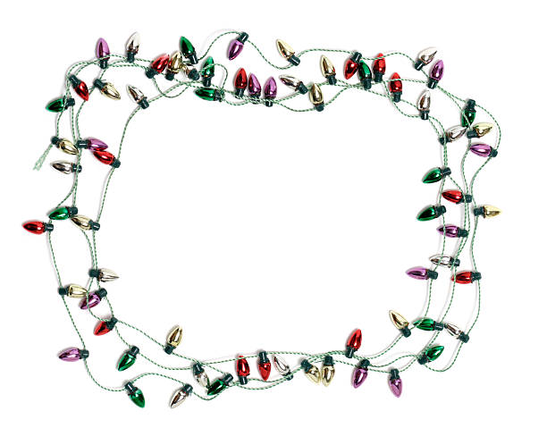 istock Toy Christmas Lights Border 157280269