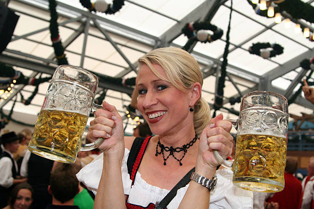 Welcome to the Octoberfest stock photo