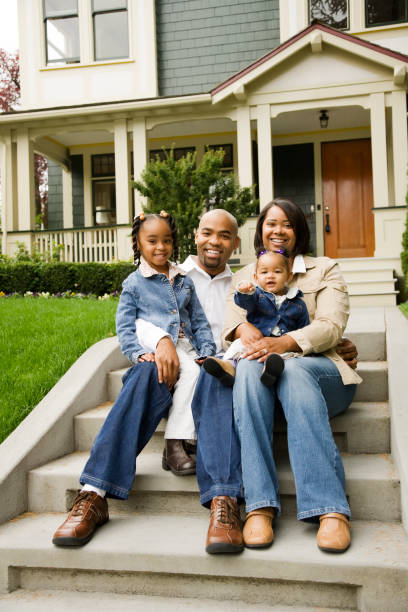 istock Happy Family at Home 157280553